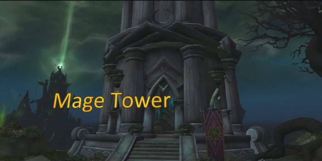 world of warcraft shadowlands mage tower